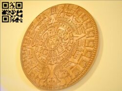 Aztec calendar stone