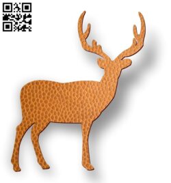 Deer Standing CU365 file cdr and dxf free vector download for Laser cut cnc