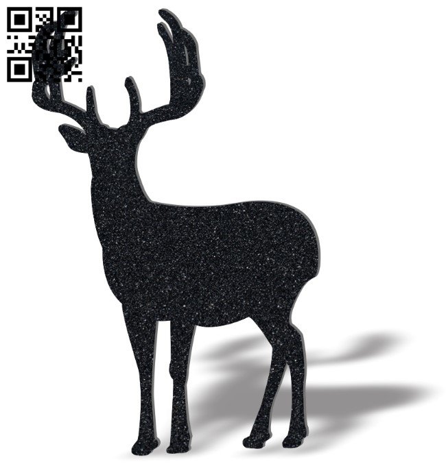 Leading deer CU364 file cdr and dxf free vector download for Laser cut cnc