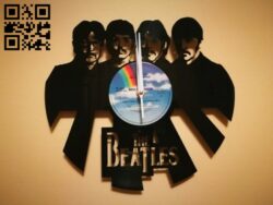 Orologio Vinile LP Beatles clock