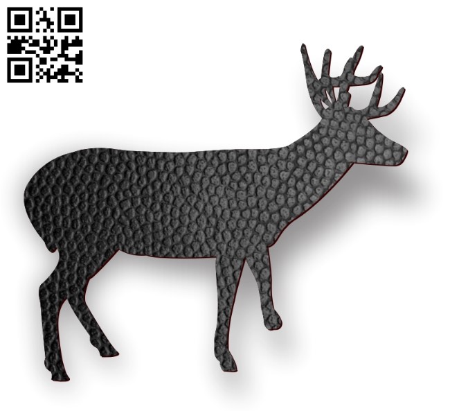 The deer has a moose CU363 file cdr and dxf free vector download for Laser cut cnc