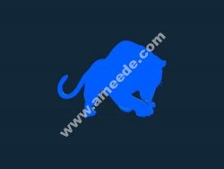 Panther file 3d .stl and .bmp free vector download for CNC