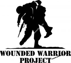 Wounded Warrior Project logo WWP file .cdr and .dxf free vector download for Laser cut plasma