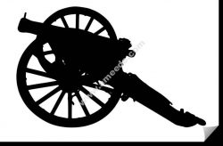 Napoleon Cannon file .cdr and .dxf free vector download for Laser cut plasma