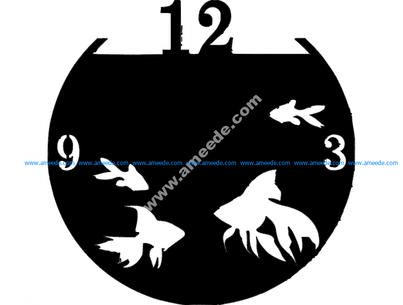 Acquario Clock