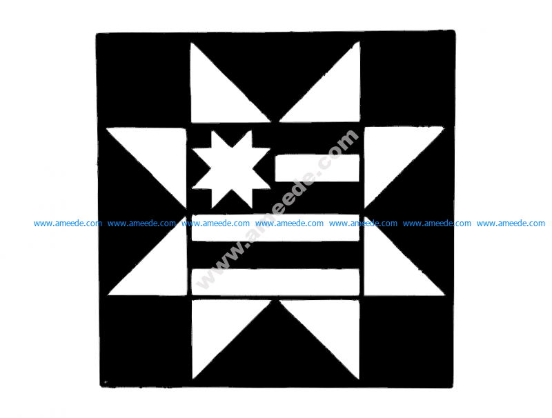 Barn quilt-12in