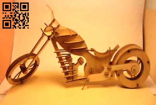 Big motorcycle Bayk CU0011297 file cdr and dxf free vector download for Laser cut cnc