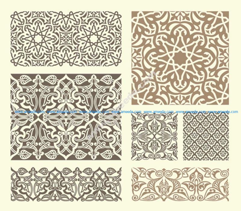 Scrollwork Islamic Pattern Collection