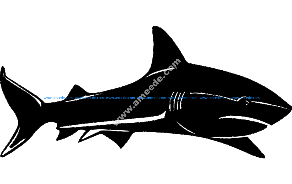 Download Shark Silhouette - Download Free Vector