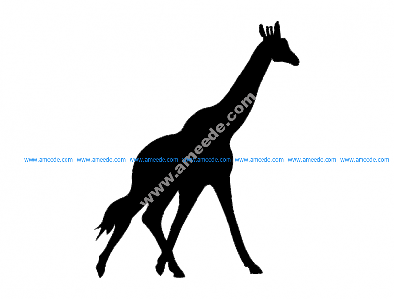 Zyrafa (Giraffe Silhouette)