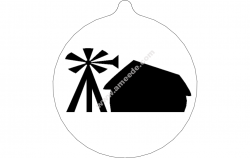 windmill ornament