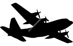 Planes C-130 Silhouette