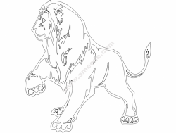 Animal Mascot Lion