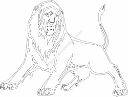 Animal Mascot Lion