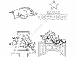 Arkansas Razorbacks Dallas Cowboys