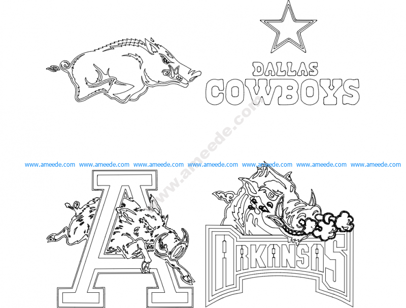 Arkansas Razorbacks Dallas Cowboys