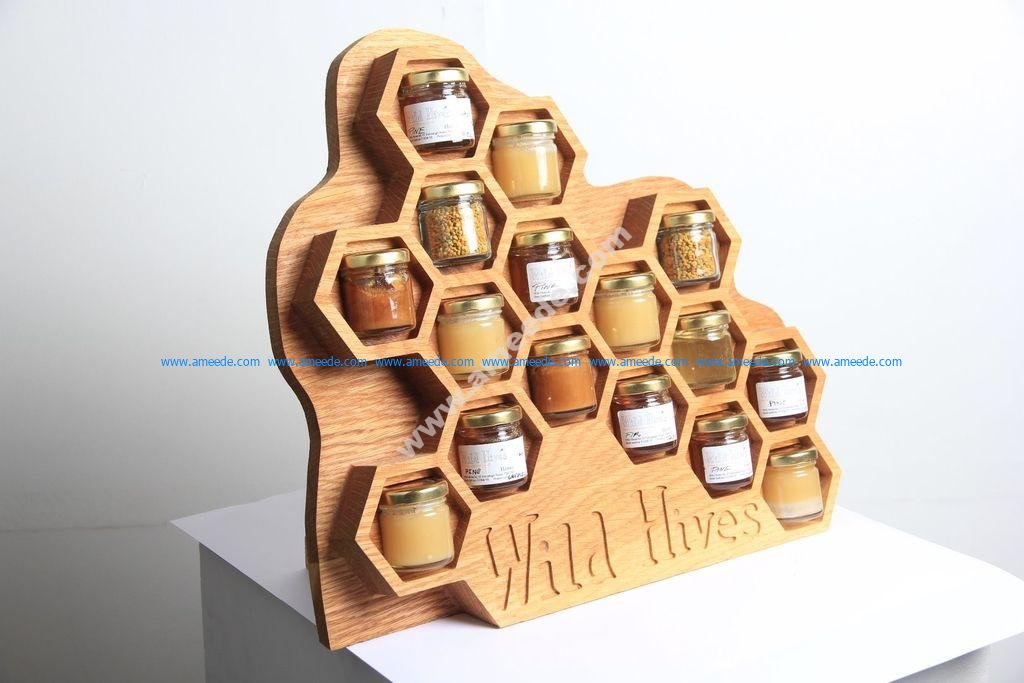 Farmer’s Market Honey Display