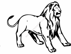 Lion Animal Mascot