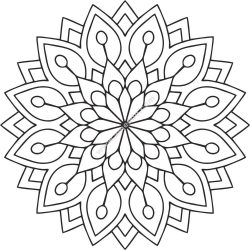Mandala Des Flower