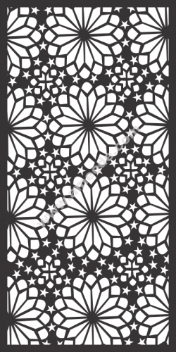 Ornamental round morocco seamless pattern