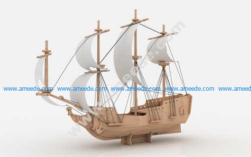 Pirate Ship L 6mm