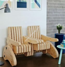 Plywood Multi Function Seat 2