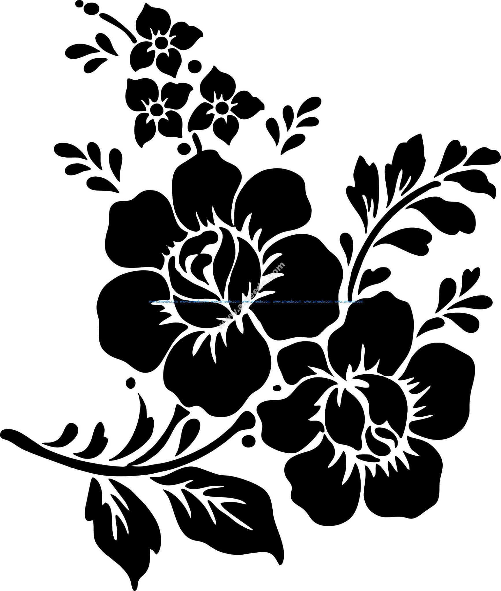 Rose Flower Vector Vector Art jpg Download Vector