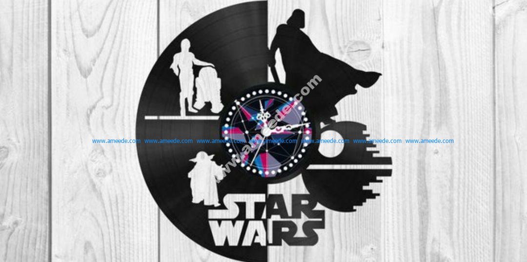 Star Wars Clock Plans Darth Vader Yoda