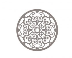 Stylized Vector Mandala Ornament
