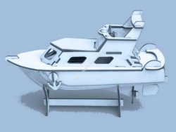 Yacht Laser Cut Puzzle Model