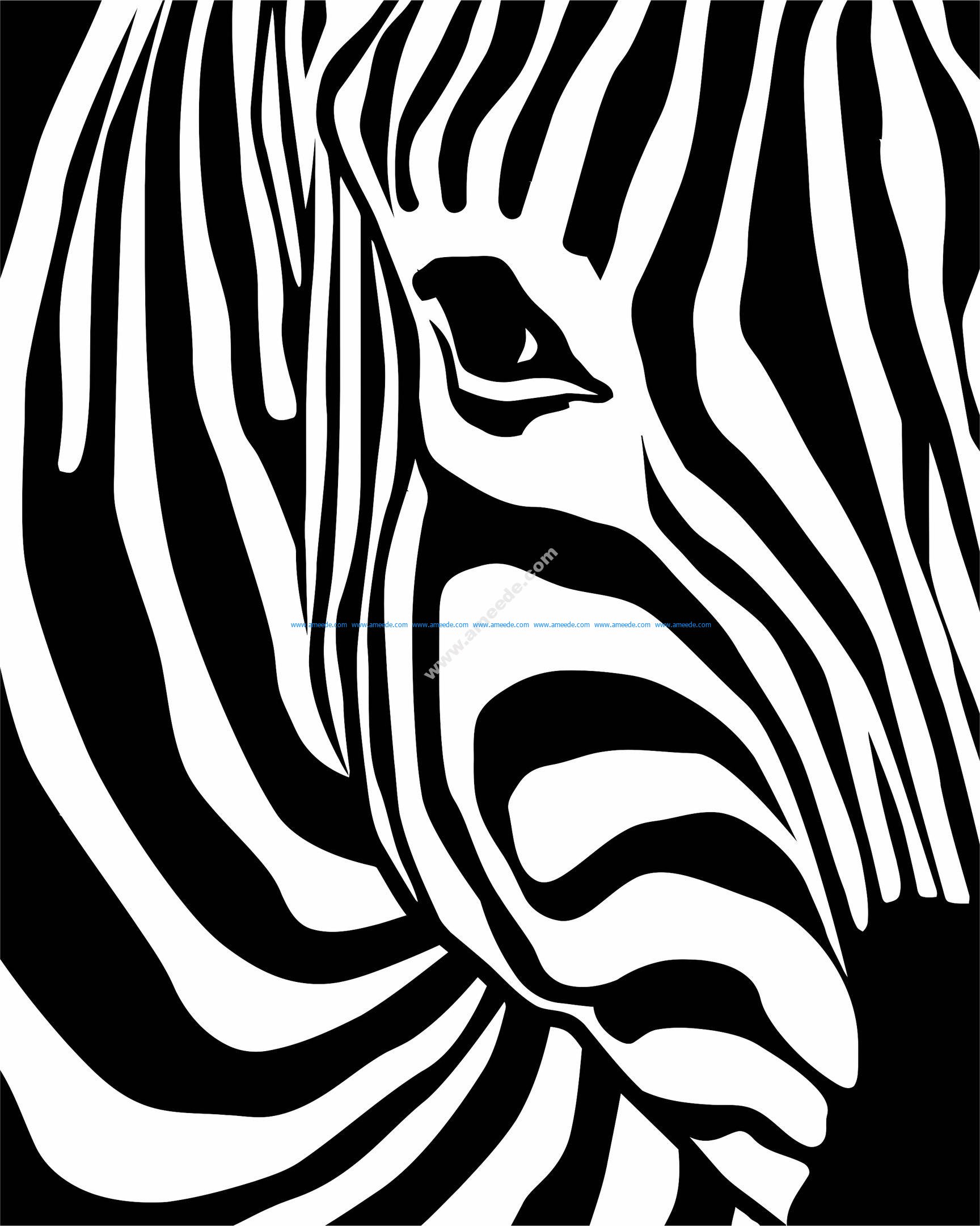 Zebra Print Vector – Download Vector