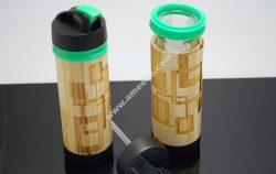 Bamboo Water Bottle Engraving