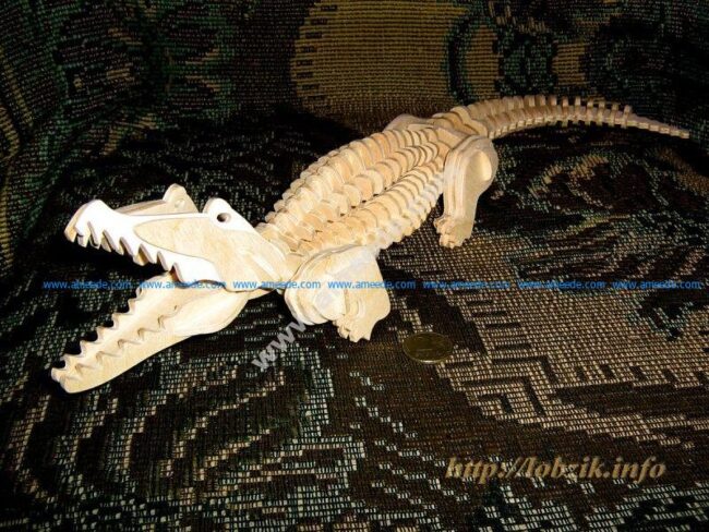 Crocodile 3D Puzzl