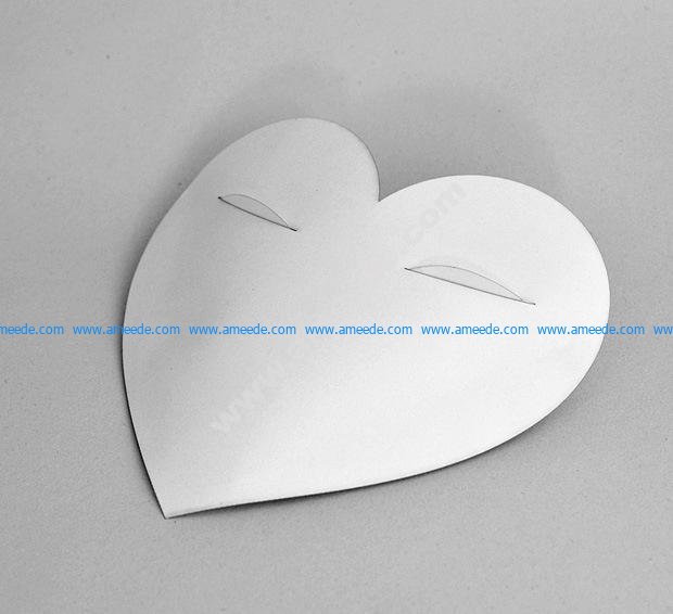 Gift carton Heart with eyes