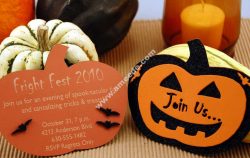Laser Engraving a Halloween Party Invitation