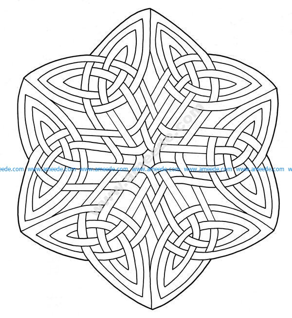 Mandala celtique 16