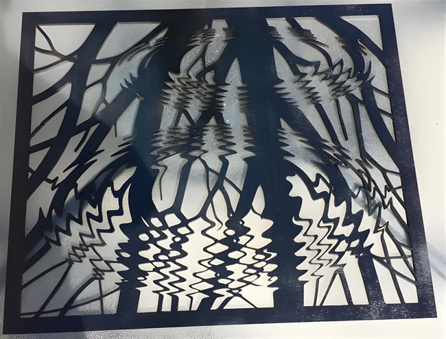Ripples On A Pound Mc Escher Free download vector file Laser cut and CNC Cut Wood 5 Ripples On A Pound Mc Escher Free download vector file Laser cut and CNC Cut Wood