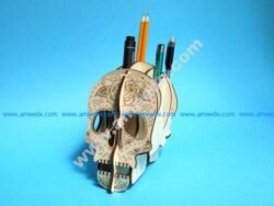 Skull 3D pens holder