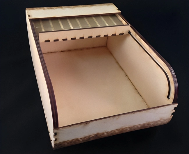 Wooden Roll Top - Free download vector file Laser cut and CNC Cut Wood 5 Wooden Roll Top - Free download vector file Laser cut and CNC Cut Wood