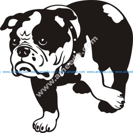 Bulldog anglais Sticker