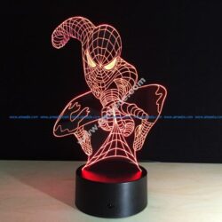 3D LED Spider Man Night Light