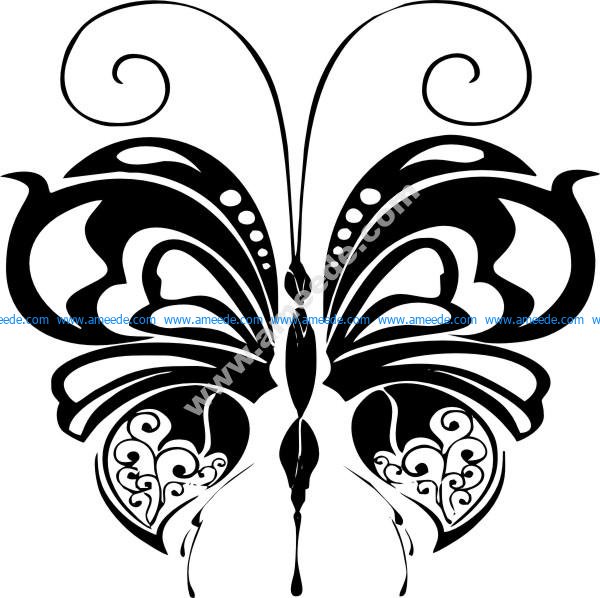 Butterfly Insect Wall Decal Sticker