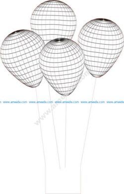 Balloon 3d Illusion Lamp