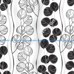 Seamless Pattern Of Abstract Branches