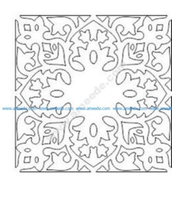 pattern vector cnc carvings 2D1