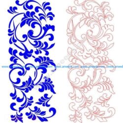 pattern vector cnc carvings 2D11