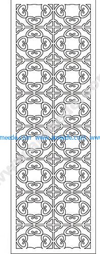 pattern vector cnc carvings 2D18