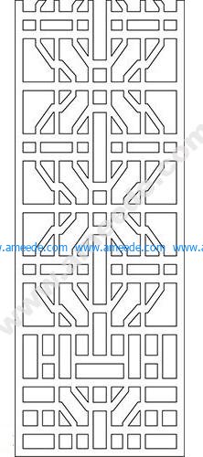 pattern vector cnc carvings 2D20