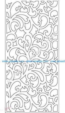 pattern vector cnc carvings 2D23