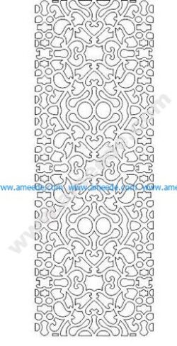 pattern vector cnc carvings 2D5